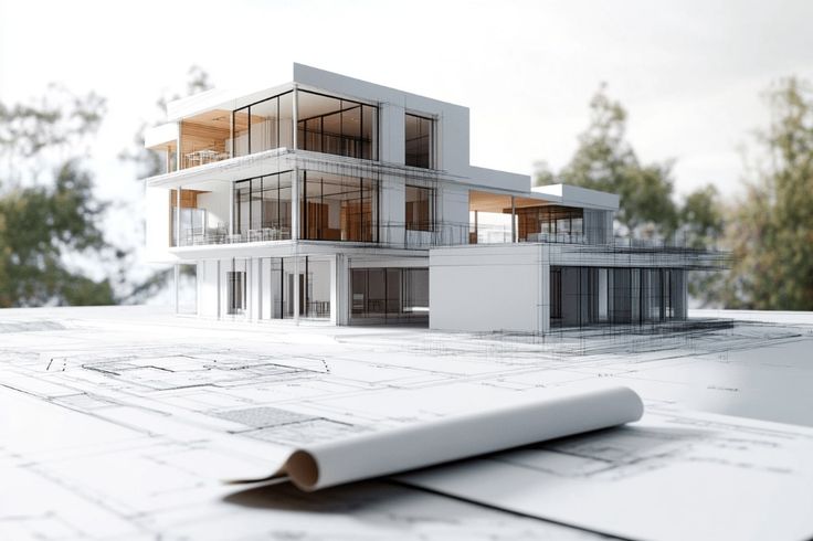 Isometric Architectural Floorplan 3D Render